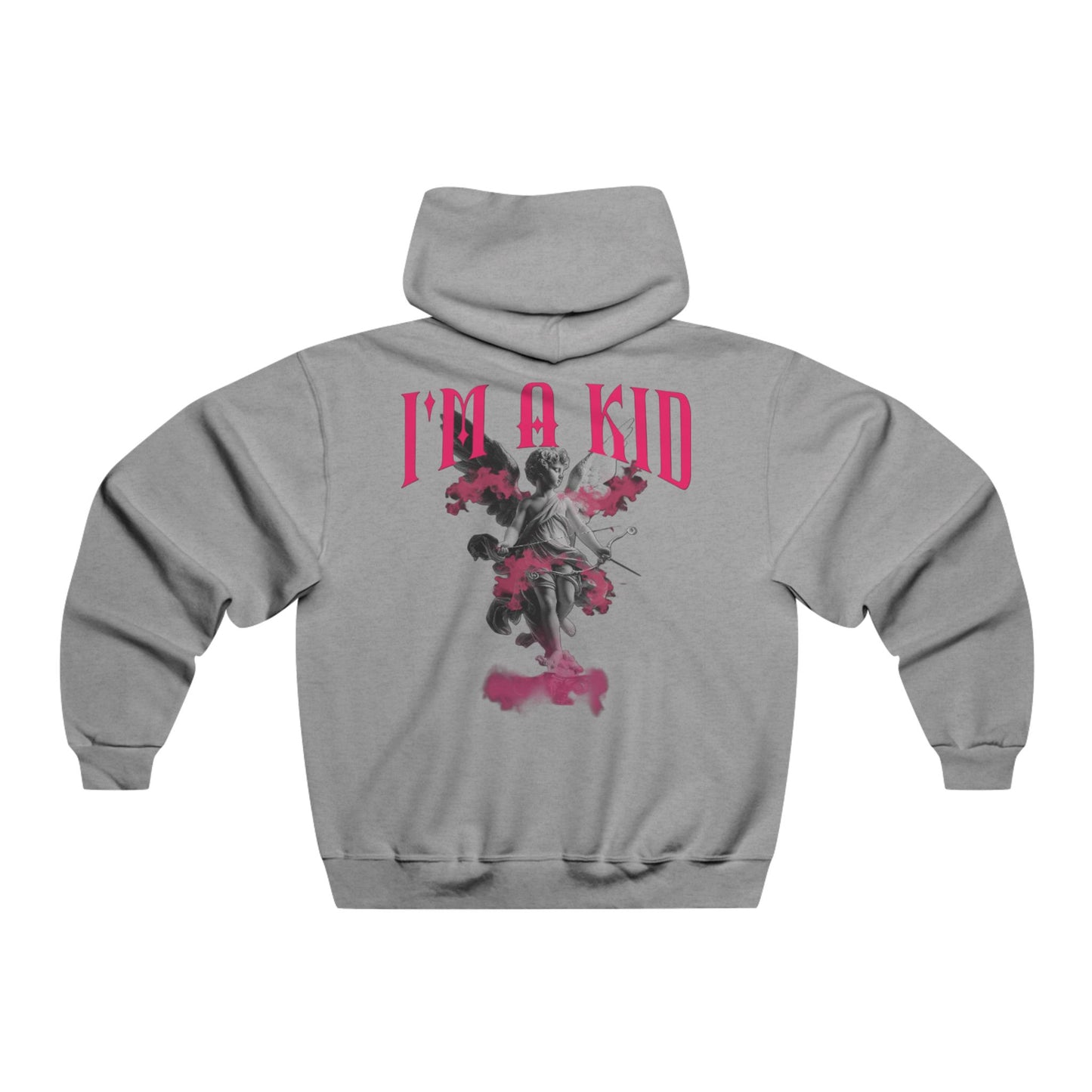 Men's NUBLEND® Hoodie - 'I'm A Kid' Graphic Sweatshirt for Casual Vibes