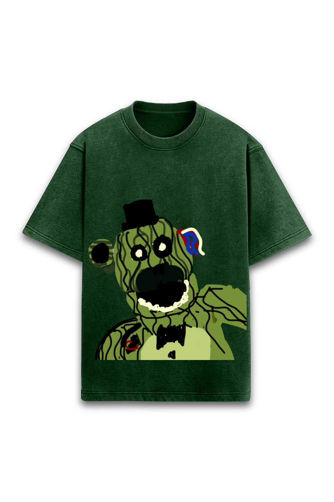 GOOFY - ACID WASH OVERSIZED T-SHIRT